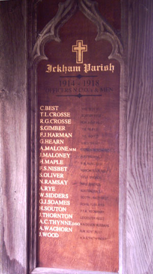 Ickham Memorial